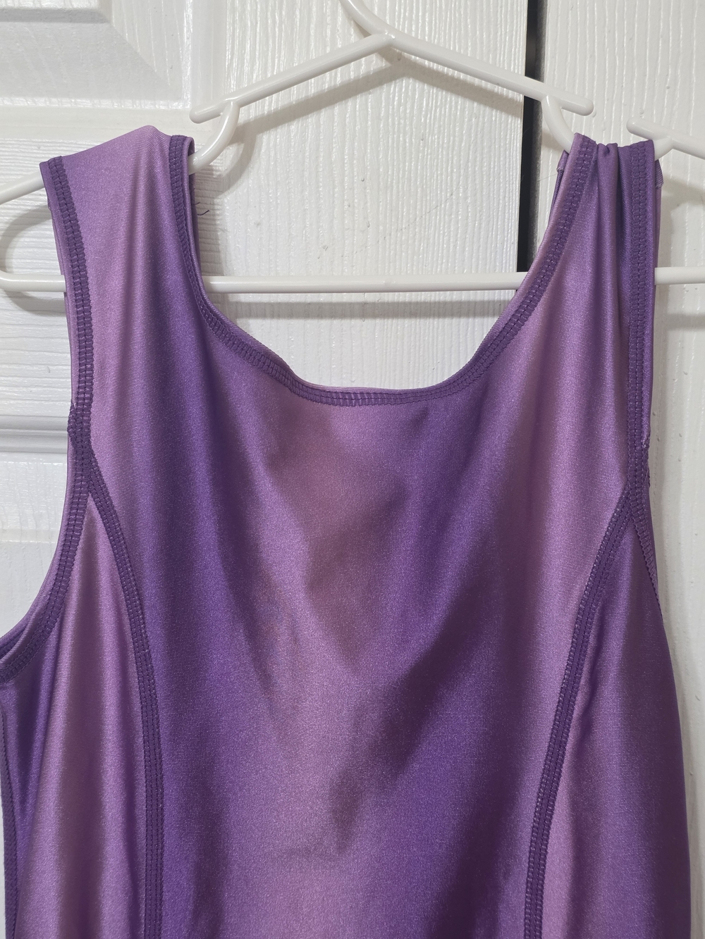 MLB Purple Tank Skater Dress with Multicolor TB Logo - Picture 7 of 9